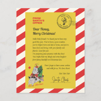 Custom Santa Letter for Kids