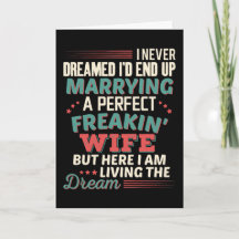 Custom Sarcastic Perfect Freakin Wife Husband