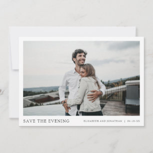 Custom Save the Evening Photo Date