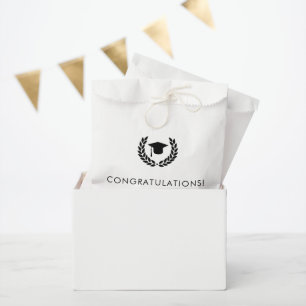 Custom School and College Graduation Elegant Favour Bag