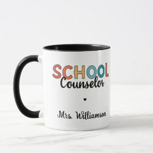 Custom School Counsellor Appreciation Gifts Mug