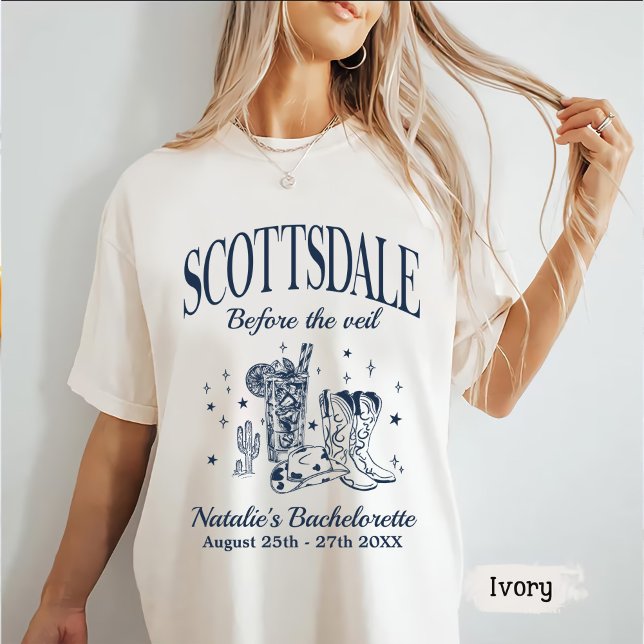 Custom Scottsdale Bache Party Before The Veil T-Shirt (Creator Uploaded)