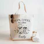 Custom Scottsdale Bachelorette Party Man I Feel Tote Bag<br><div class="desc">Custom Scottsdale Bachelorette Party Man I Feel</div>