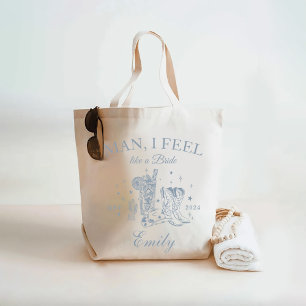 Custom Scottsdale Bachelorette Party Man I Feel Tote Bag
