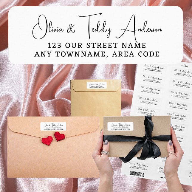 Custom Script Address Labels | Add ANY Colour, Fon (Creator Uploaded)