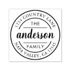 Custom Script Family Name Return Address