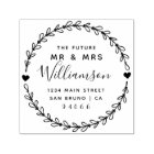 Custom Script Future Mr & Mrs Return Address