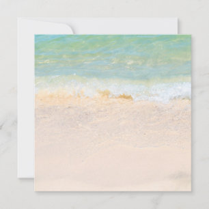 Custom Sea Waves Seaside Beach Sand Blank Modèle