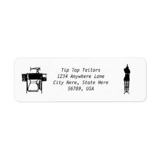 Custom Seamstress / Tailors Return Address Labels