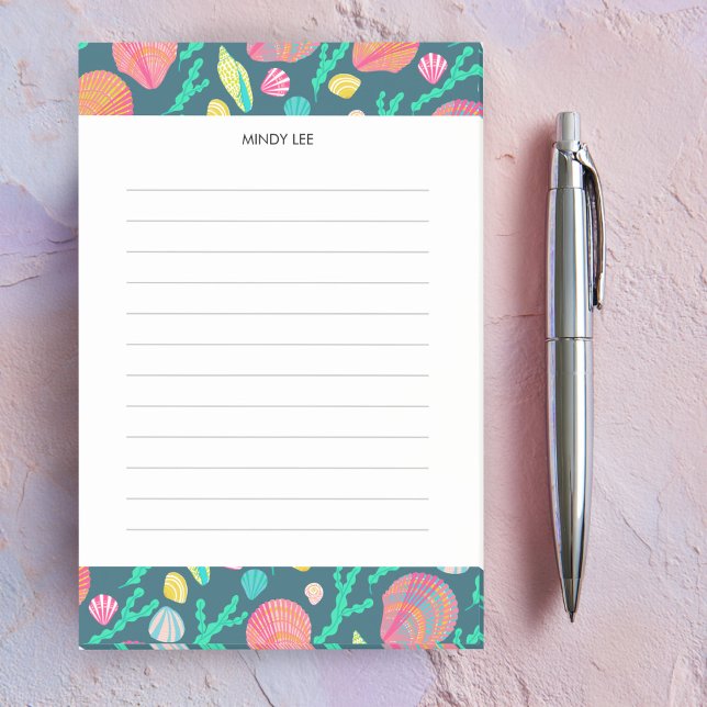 CUSTOM Seashells Border Grocery Shopping List Post-it Notes (CUSTOM Seashells Border Grocery Shopping List Post-it Notes
)