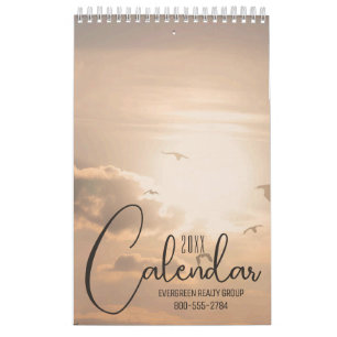 Custom Seasonal Nature and Wildlife 2026 Calendar