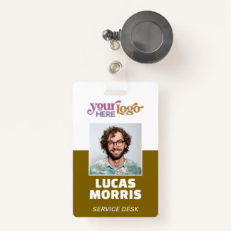 Custom Security Badge Employee/Event ID with Photo