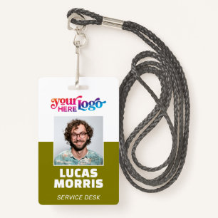 Custom Security Badge Employee/Event ID with Photo