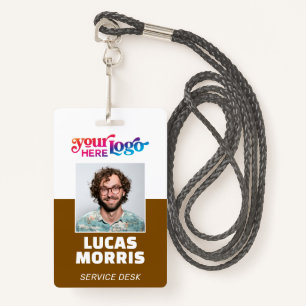 Custom Security Badge Employee/Event ID with Photo