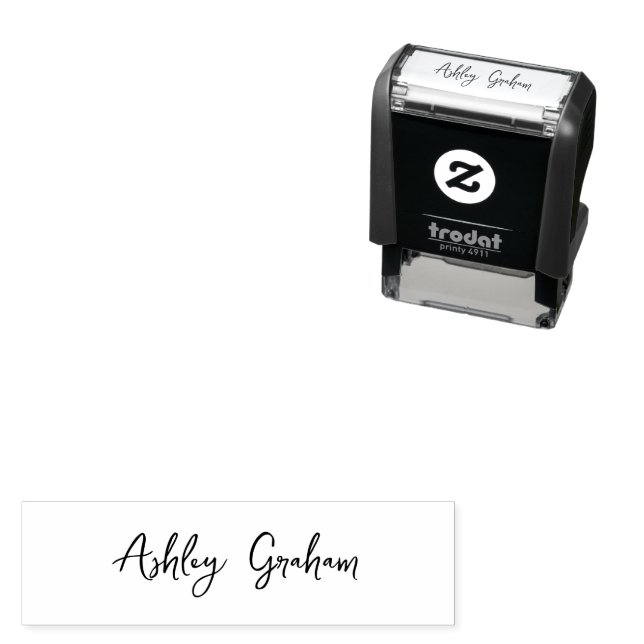 Custom Self-Inking Signature – Personalized Design Self-inking Stamp (In Situ)