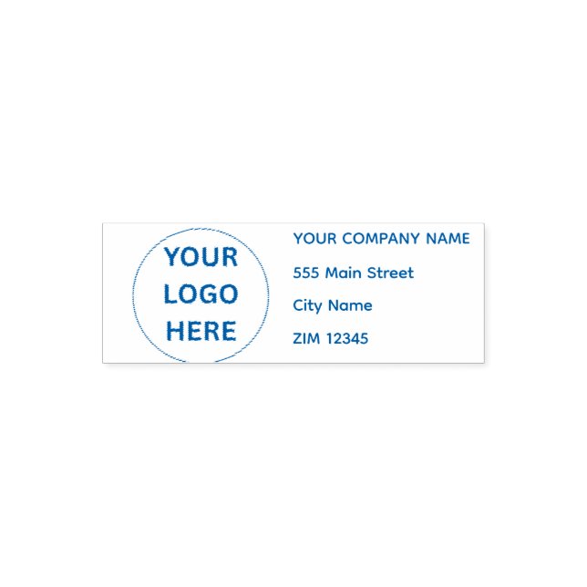 Custom Self-inking Stamp (Design)