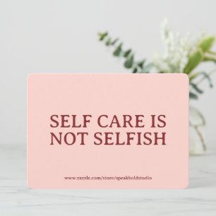 Custom Self-Love & Mental Health Reminder Card Set