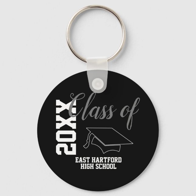 Custom Senior Class 2023 Favour Keychain (Front)