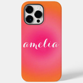Custom Serif Name Phone Case – Bold Gradient