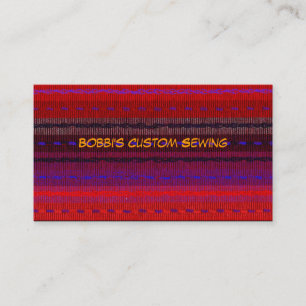 Custom Sewing Business Card