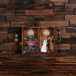 Custom Shadow Box w/ Bottle Opener Corkscrew<br><div class="desc">Listing Includes 1. shadow box (as shown) 2. bottle opener (as shown) 3. corkscrew (as shown) 3. hardware to mount box on wall (if desired) Double compartment personalized bottle cap shadow box with free stainless steel bottle opener and corkscrew. Bottle opener attached to box with magnets embedded into the wood....</div>