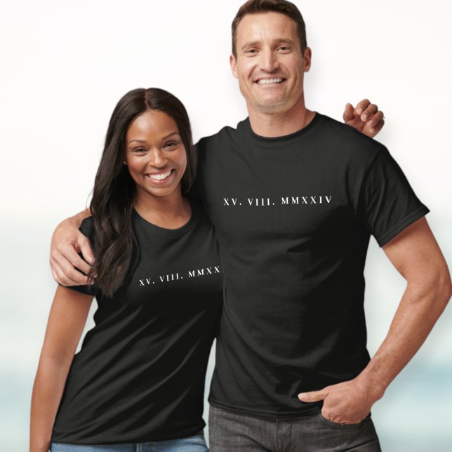 Custom shirt paired with Roman numerals, outfits  (Creator Uploaded)