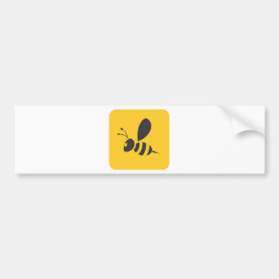 Custom Shirts :  Elegant Bee Icon Shirts Bumper Sticker