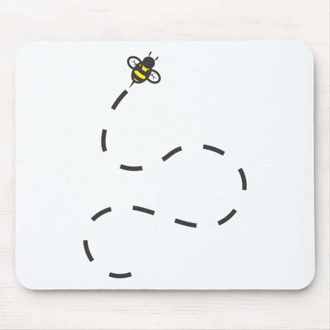 Custom Shirts : Flying Trail Bee Shirts Mouse Pad (Front)