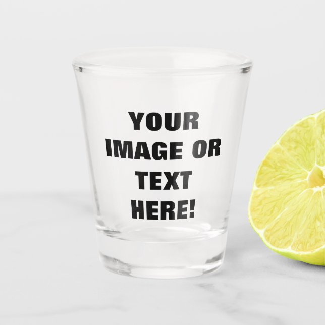 Custom Shot Glass (Front)