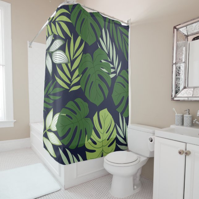 Custom Shower Curtain (In Situ)