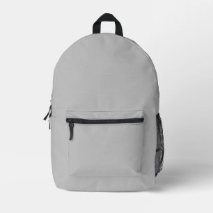 Custom Silver Backpack - Bulk Orders Available