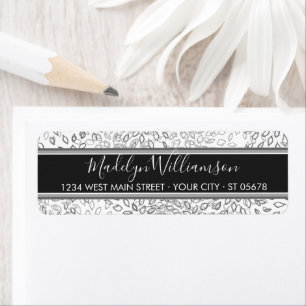 Custom Simple Classy Floral Cute Typography Script