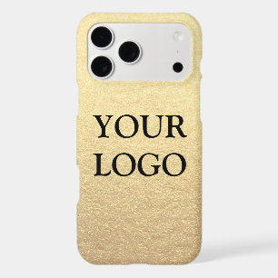 Custom Simple Clean Gold Business Your Logo Here