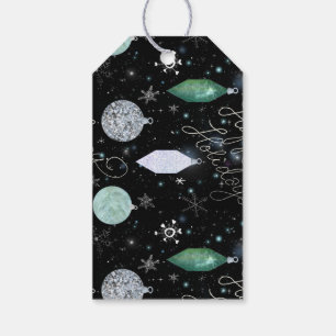 Custom Simple Elegance Holiday gift tag