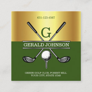 Custom Simple Elegant Gold Gradient Business Card