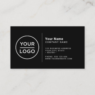 Custom simple minimalist any colour business card