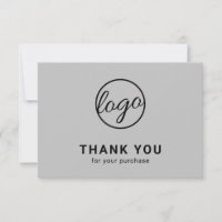 Custom Simple Modern Light Grey Logo Business