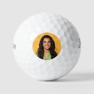 Custom Simple Photo Golf Balls