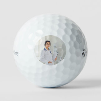 Custom Simple Photo Golf Balls