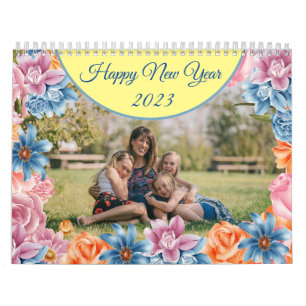 Custom Simple Photo Good Memory Of The Year  Calendar
