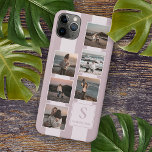 Custom Simple Photos On Pastel Blush Mauve Pink iPhone 11Pro Max Case<br><div class="desc">Contemporary 6 photo collage design. With room to personalize and customize with name, monogram or initials, and six photographs of your choice. Very pretty gift for Mother's Day Or Valentine's Day. Beautiful, modern and cool cover for the trend-savvy and art-loving hip trendsetter, artsy motif lover who wants to protect their...</div>