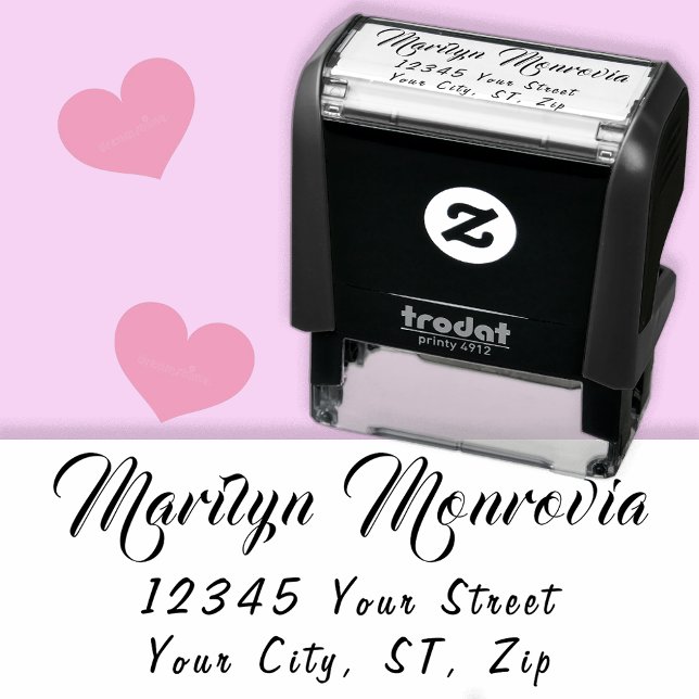 Custom Simple Return Address Self-inking Stamp (Creator Uploaded)