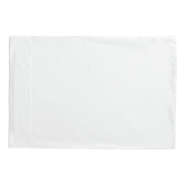 Custom Single Pillowcase, Standard Size Pillowcase (Back)
