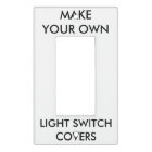 Custom Single Rocker Surround Light Switch Cover