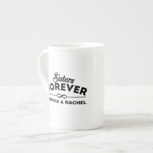 Custom Sisters' Day Bone China Mug