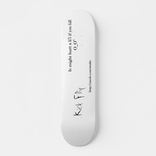 Custom skatebord skateboard (Front)