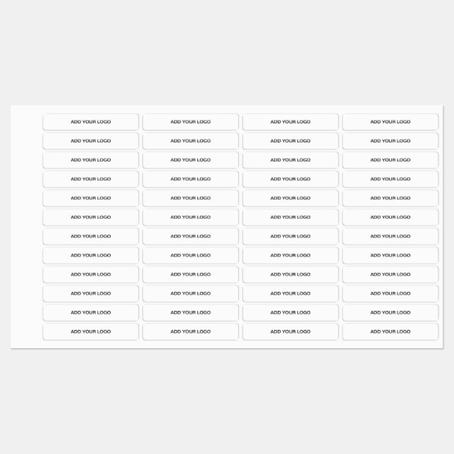 CUSTOM SKINNY LABELS (Sheet)