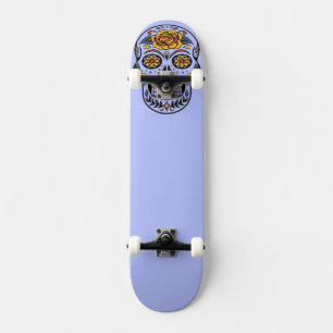 Custom Skull Skateboard
