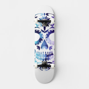Custom Skull Skateboard