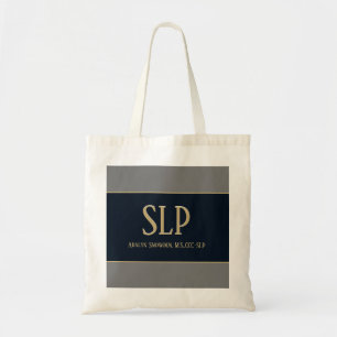 Custom SLP (speech language pathologist) tote Bag
